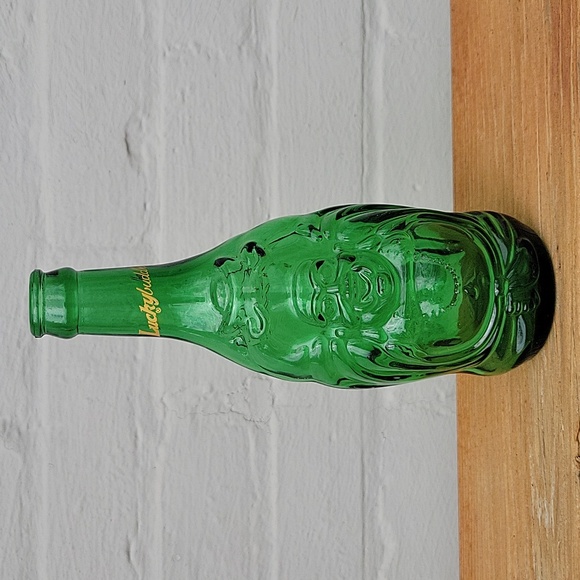 Lucky Buddha Beer Bottle.  Features Laughing Buddha. - Picture 1 of 16